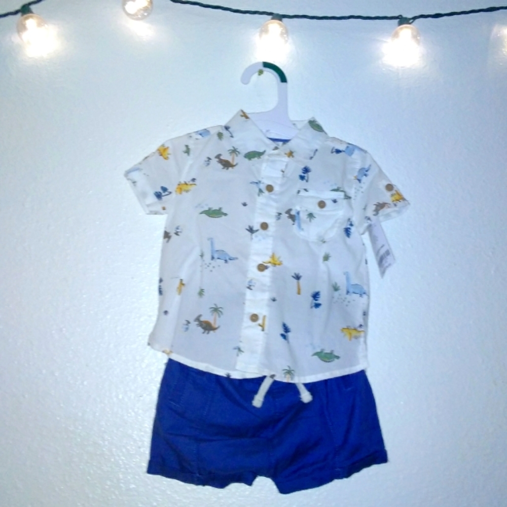 Carter's Baby Dinosaur Outfit Set